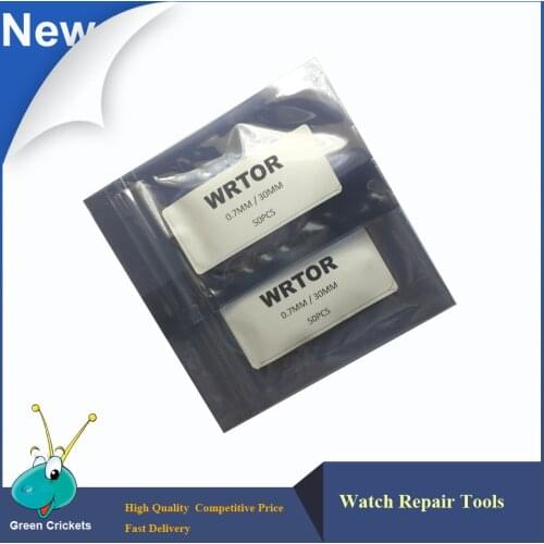 50pcs/bag Watch Case Waterproof O Ring 30mm Ring Diameter 0.7mm Silicone Wire Watch Washer Replacement parts for watchmakers