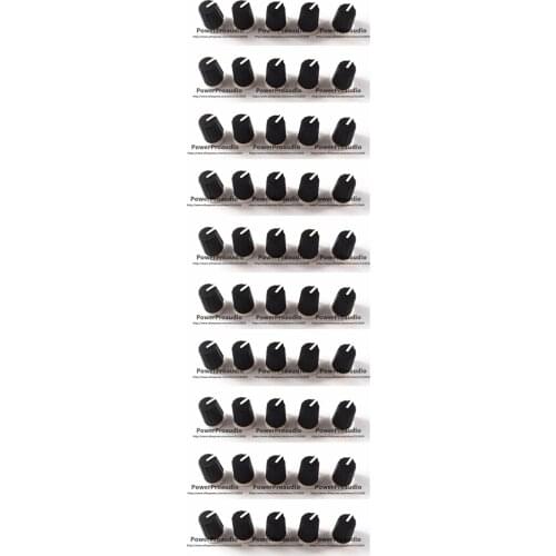 50PCS Replace Black EQ Rotary Knob For Pioneer DJ MIXER DJM djm-2000 900 850 750 700 800, - DAA1176 DAA1305 BLACK
