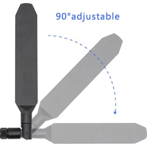 High gain 600~6000Mhz wide range 12dBi 2G 3G 4G 5G wifi full band Antenna with flexible adajustable