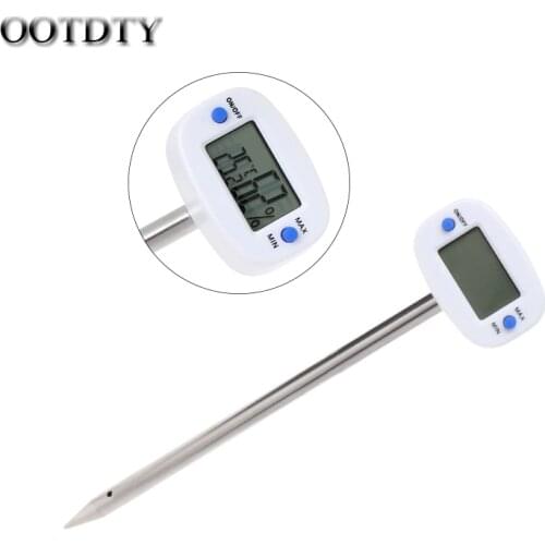 OOTDTY Digital Soil Tester Meter Temperature Humidity Monitor For Garden Lawn Plant Pot Flower planting soil selection