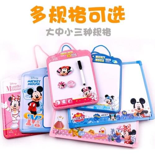 Disney Childrens Drawing Board Set Magnetic Whiteboard Hanging Writing Board Erasable Baby Painting Graffiti Board Puzzle Gift