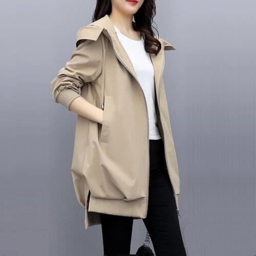 ECOATUP Women's Hooded Trench Coats