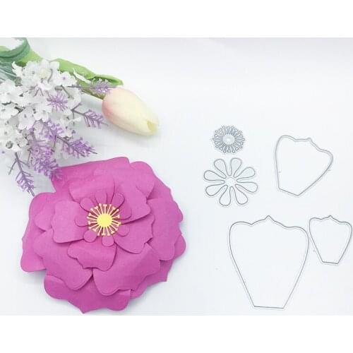 Julyarts 2019 New Flower Metal Cutting Dies Stencil for DIY Scrapbooking Stamps Dies Embossing Paper Cards Making Crafts Dies