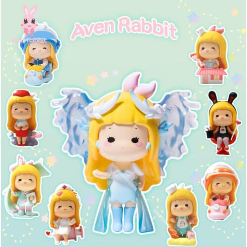 Blind Box Toys Elissy Career Blind Box Guess Bag Caja Ciega Blind Bag Toys Anime Figures Cute Model Girl Birthday Gift Ornaments