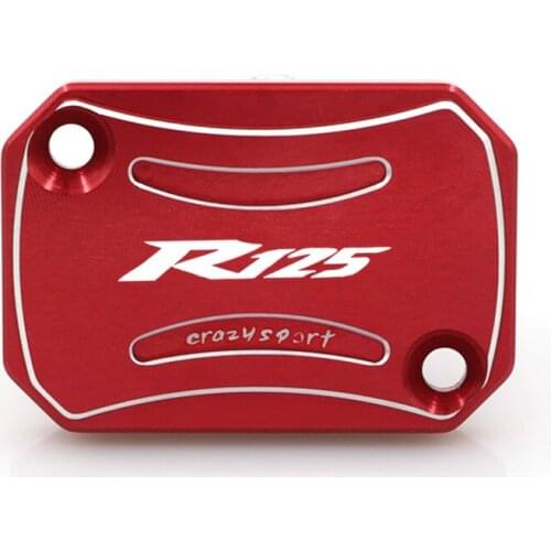 For YAMAHA YZF-R125 YZFR125 YZF R125 2014-2020 Front Brake Reservoir Cover Motorcycle Master Cylinder Oil Fluid Cap With Logo