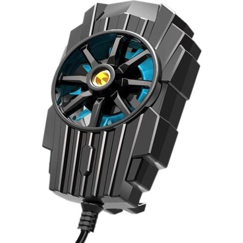Mobile Phone Radiator Portable Fan Cooling and Cooling Live Ultra-Quiet Game Bracket Mobile Phone Cooling Fan Box