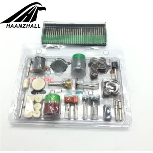 135 Pcs Rotary Tools Accessory Kit Abrasive Tools Mini Drill accessories Bit Set for 1/8" Shank Sanding Polishing Cutting