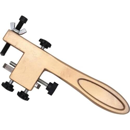 New Gold Lace Pliers Glass Pliers Butterfly-shaped Wavy Lace Pliers Maintenance Tools Convenient Metal Spring Clamp