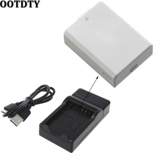 OOTDTY Charger USB Battery Charger For Canon LP-E5 EOS 1000D 450D 500D Kiss F Kiss X2 Rebel Xsi