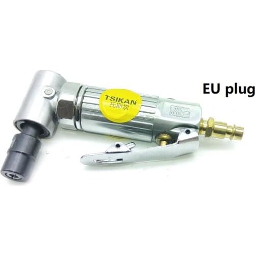 3&6mm Mini Air Angle Die Grinder 90 Degree Pneumatic Grinding Machine Cut Off Polisher Mill Engraving Tools Set