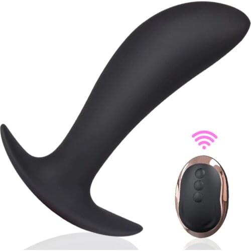 Silicone Wireless Remote Wearable anal Dildo Vibrator G-spot vagina Clitoris stimulate Sex Toys for Women butt plug gay anal sex