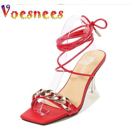 2021 Summer Ankle Strap Platform Sandals Roman Women Shoes Strange Style Pumps Open toe Modern Sandals Wedding Shoes Size 34-43