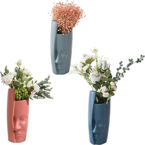31x10.5CMCreative Stage Vase Decoration Home Decor Living Room Plastic Vase Hydroponic Flower Arrangement