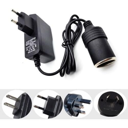 AC Adapter 110V 220V to DC 12V 1A 2A 3A Power Adapter Car Cigarette lighter Converter inverter 220V 12W 24W 36W lighter EU/US/UK