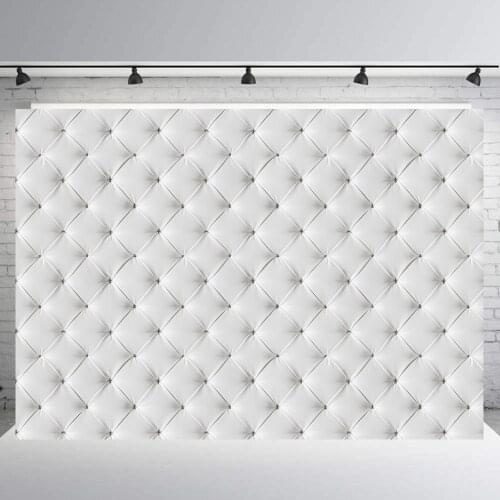 BEIPOTO White leather headboard photography backdrops photo background studio Props vinyl fabric party decoration wallpaperB-399