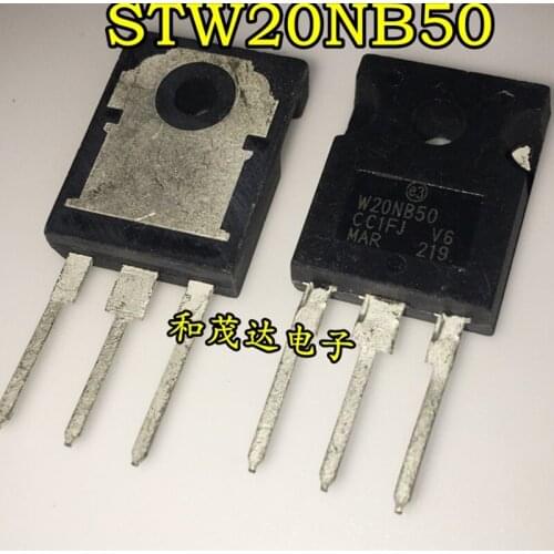 Free shipping 10PCS W20NB50 STW20NB50 TO-247 500V 20A