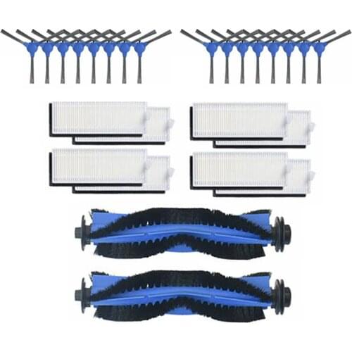 Side Brush Roller Brush HEPA Filter for Conga Robot 1090 Replacement Cleaning Robot Vacuum Cleaner Spare Parts