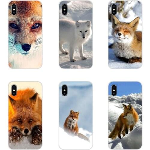 Fox snow Accessories Phone Cases Covers For Motorola Moto X4 E4 E5 G5 G5S G6 Z Z2 Z3 G G2 G3 C Play Plus