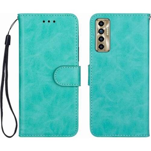 For Tecno Camon 17P 6.8" 2021 Camon17P Wallet Case High Quality Flip Leather Protective Phone Support Cover