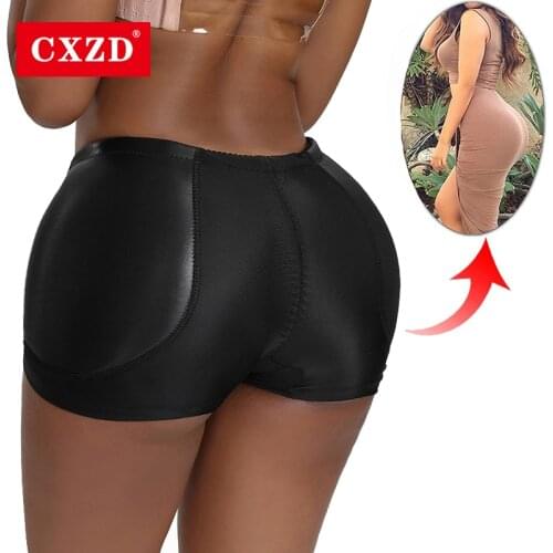 CXZD Women Waist Trainer Body Shaper Padded Butt Lifter Panty Butt Hip Enhancer Fake Hip Shapewear Push Up Panties Booty Shorts