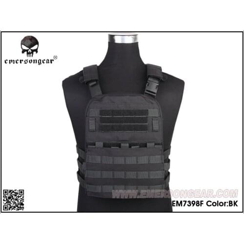 Emerson CP Style Light Weight AVS Vest Airsoft Combat Molle Vest Black EM7398F