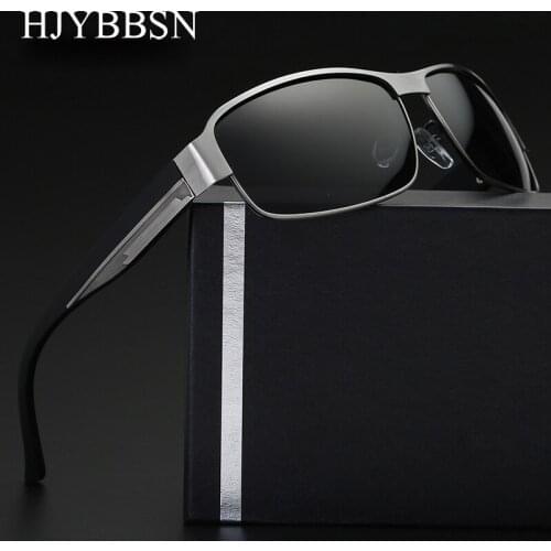 HJYBBSN Frame Unisex Square Vintage Retro Sun Glasses Famous Brand Sunglases polarized Sunglasses retro Feminino For Women Men