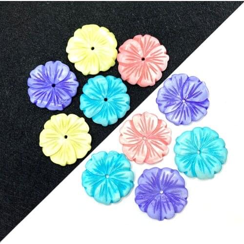 Multi-color Artificial Pearls Irregular Shapes Mother-of-pearl for DIY Handmade Ladies Fashion Necklaces Jewelry Accessories