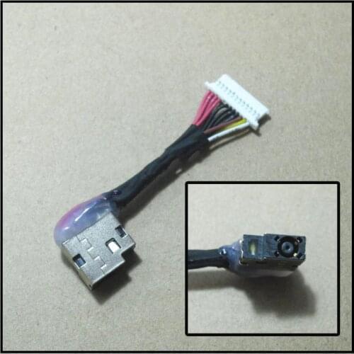 Laptop For hp 15-CB CB076TX CB074TX CB010TX CB0XX DC Power Jack Cable DC Charging Power Connector Plug Socket With Cord Harness