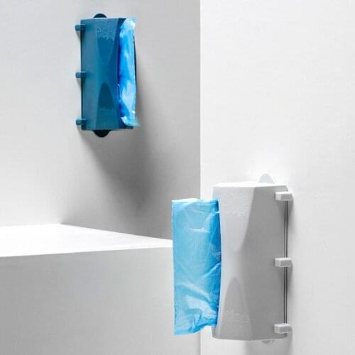 Garbage Bag Storage Container Kitchen Cabinet Organizer Wall Shelf Containers Plastic Box Bathroom Storage Kitchen Accessories