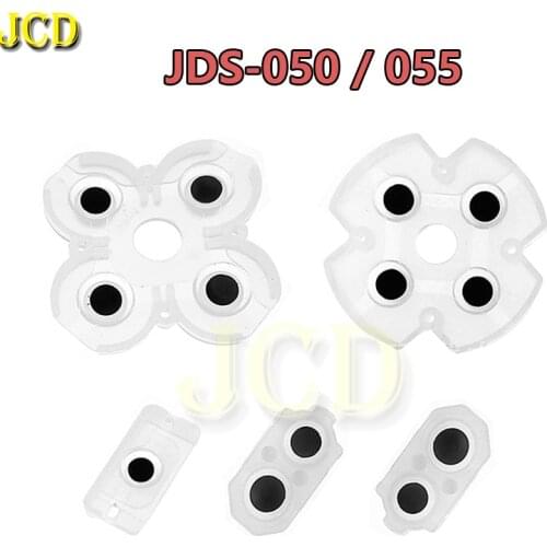 JCD For Sony Playstation 4 PS4 Controller Conductive Silicone Buttons Rubber Pads for PS4 JDS-050 055 5.0 Game Replacement Parts