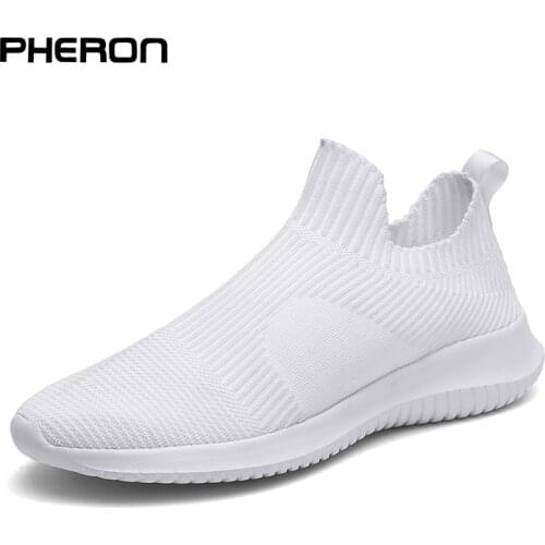 Pheron Spring Sneakers Men Casual Shoes Air Mesh Shoes For Men Loafers Black Fashion Sneakers Men Trainers Sapato Masculino