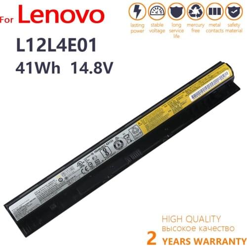 Lenovo Original L12M4E01 G500 G500S G510S G400S G410S G405S G505S S510P S410P Z501 Z710 L12L4A02 L12L4E01 2800mAh Laptop Battery