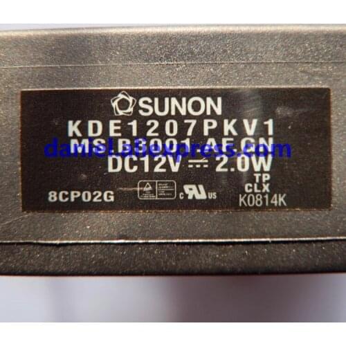 Original KDE1207PKV1 7020 7CM 12V 2.0W projector fan