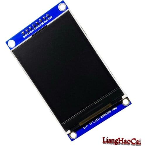 2.4 inch TFT LCD Module PCB board ILI9341 240x320 adapter Weld Solder type 18 pin 4 wire SPI interface 2.54mm spacing