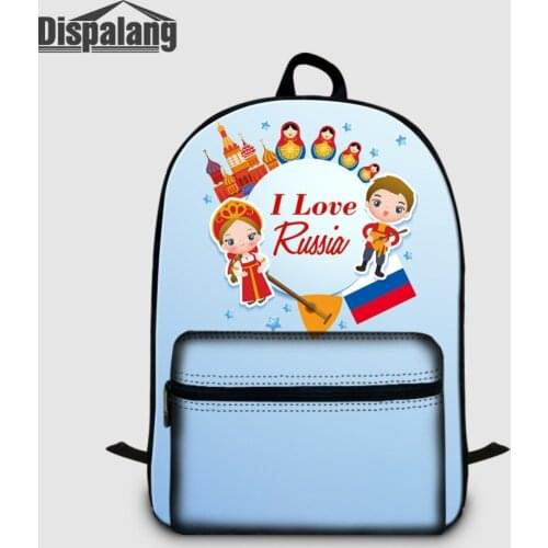 Dispalang Russian Doll School Bags For Teenage Girls Womens Laptop Backpack Canvas Bagpack For Women College Bags Child Bookbags