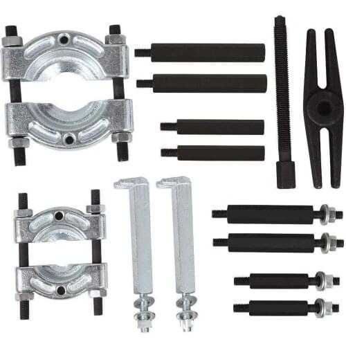 14 Pcs Bearing Puller Seperator Set Bearing Splitter Car Repair Tools Kit