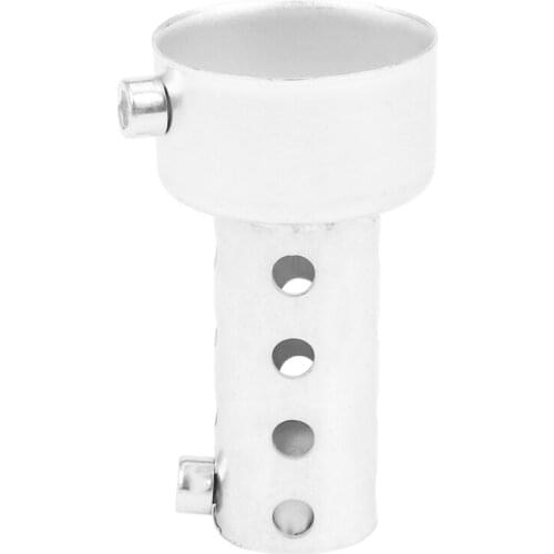 Silver Motorcycle Exhaust Can Muffler Insert Baffle DB Killer Silencer