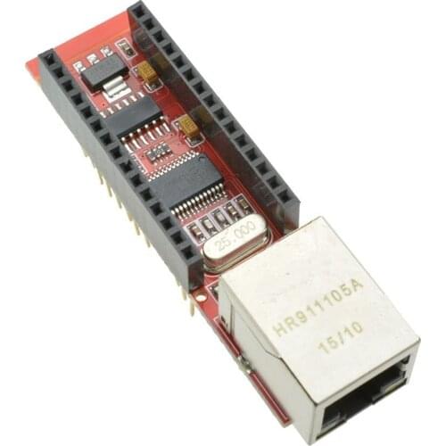 1PCS NEW ENC28J60 Ethernet Shield for Arduino Nano 3.0 RJ45 Webserver Module