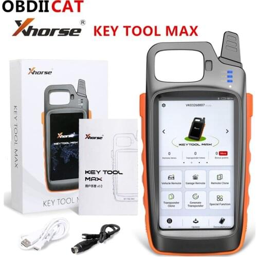 Xhorse VVDI Key Tool Max With VVDI Mini OBD Tool Bluetooth Support Generate Transponder Remote And Cut Key
