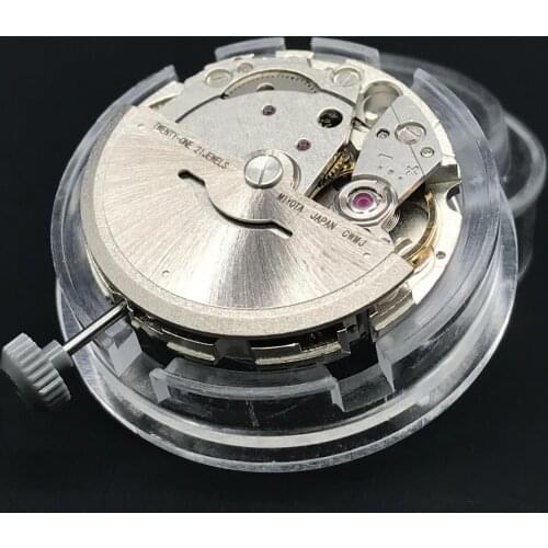 Japan MIYOTA Caliber 8215 Mechanical Watch Movement 21 Jewels Automatic Self-winding Movement 3:00 O'clock Watch Parts 821A Top