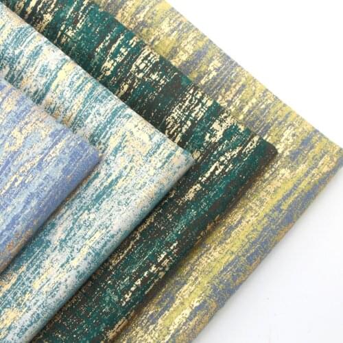 100x140cm China Style Jacquard Gold Fabric Designer DIY Qipao Women Dress Material Fabric Handmade Patchwork Sewing Telas