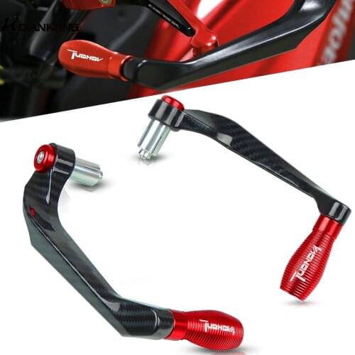 1 Pair Carbon Fiber Motorcycle Brake Clutch Levers Handlebar Protect Guard For Aprilia Tuono V4 R 2011 2012 2013 2014 2015 2016