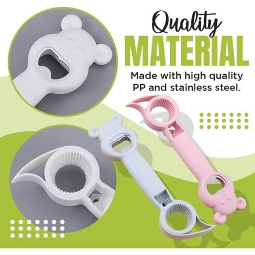 4PCS Multifunctional Corkscrew Four-In-One Safety Can Bottle Opener Household Canned Bottle Cap Screwing Device Home Tool