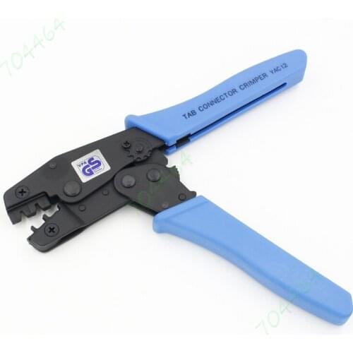 8" 0.08-0.2mm 0.3-0.8mm 28-22 22-18 AWG Ratchet Crimping Tool TAB Connectors Pliers Crimper