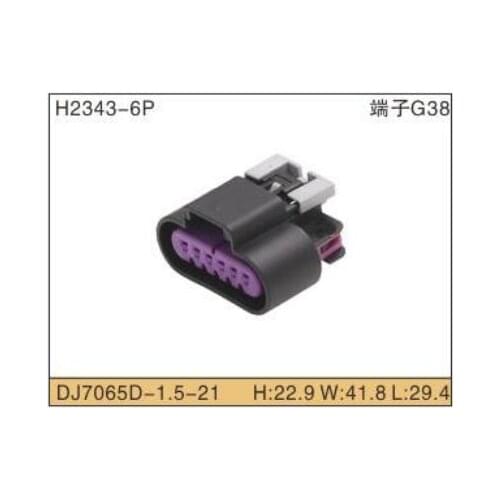 Free shipping 5/10pcs for 6pin auto waterproof 6 position sensor wiring harness connector 15326829/15397577