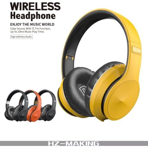 Gamer Wireless Bluetooth-campatible Headset Gaming Music HIFI Stereo Sound Quality Headphones Earbuds With Mic For All Devices