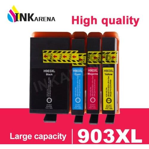 INKARENA Ink Cartridge Compatible for HP 903 907 903XL 907XL For HP903 For HP907 OfficeJet 6950 6960 6961 6963 6964 Printer