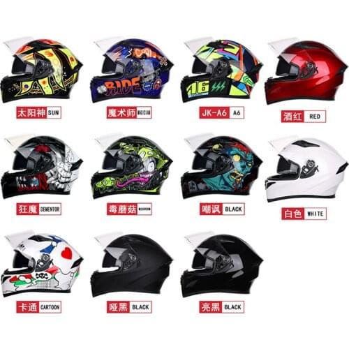 Motorcycle helmet Full Face Racing helmet DOT ECE approved flip up motorbike modular helmet Casco Capacete motorcross