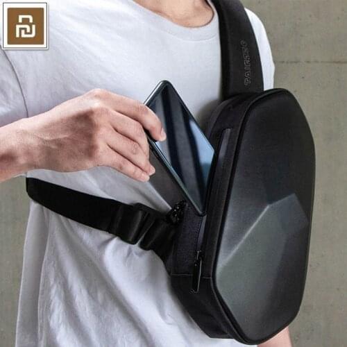 Xiaomi Chest Pack BEABORN Polyhedron Bag PVC Personnlity Sport Chest Bag for Men and Women Traveling Camping Pad Bag