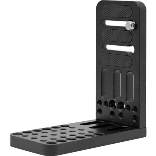 Universal DSLR Camera L Plate Quick Release L Bracket 1/4 Inch Screw Tripod Ball Head Vertical Shot Bracket for DJI Ronin Canon